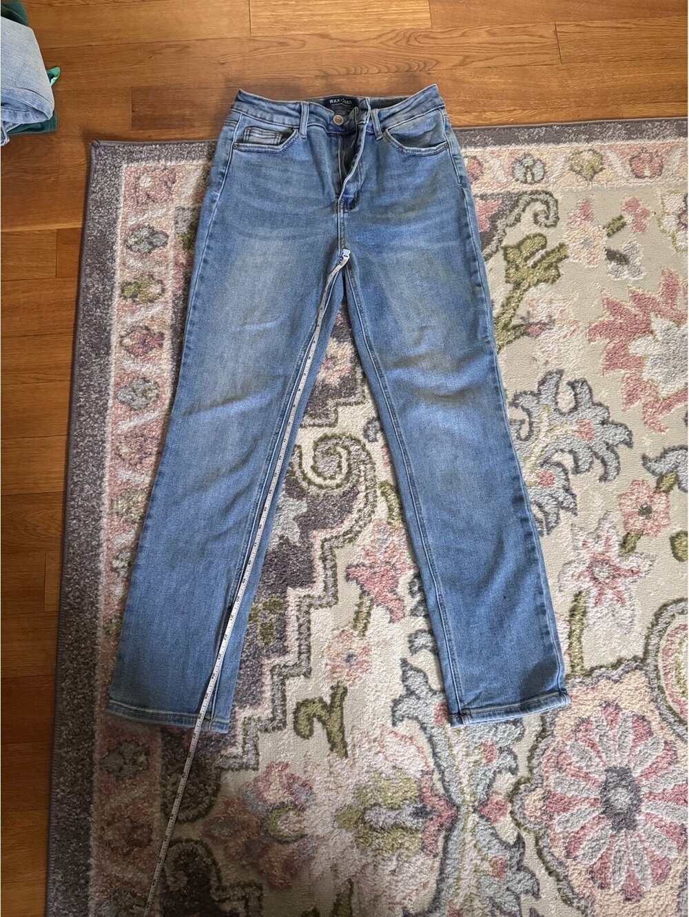 Wax + Jean light colored skinny jeans